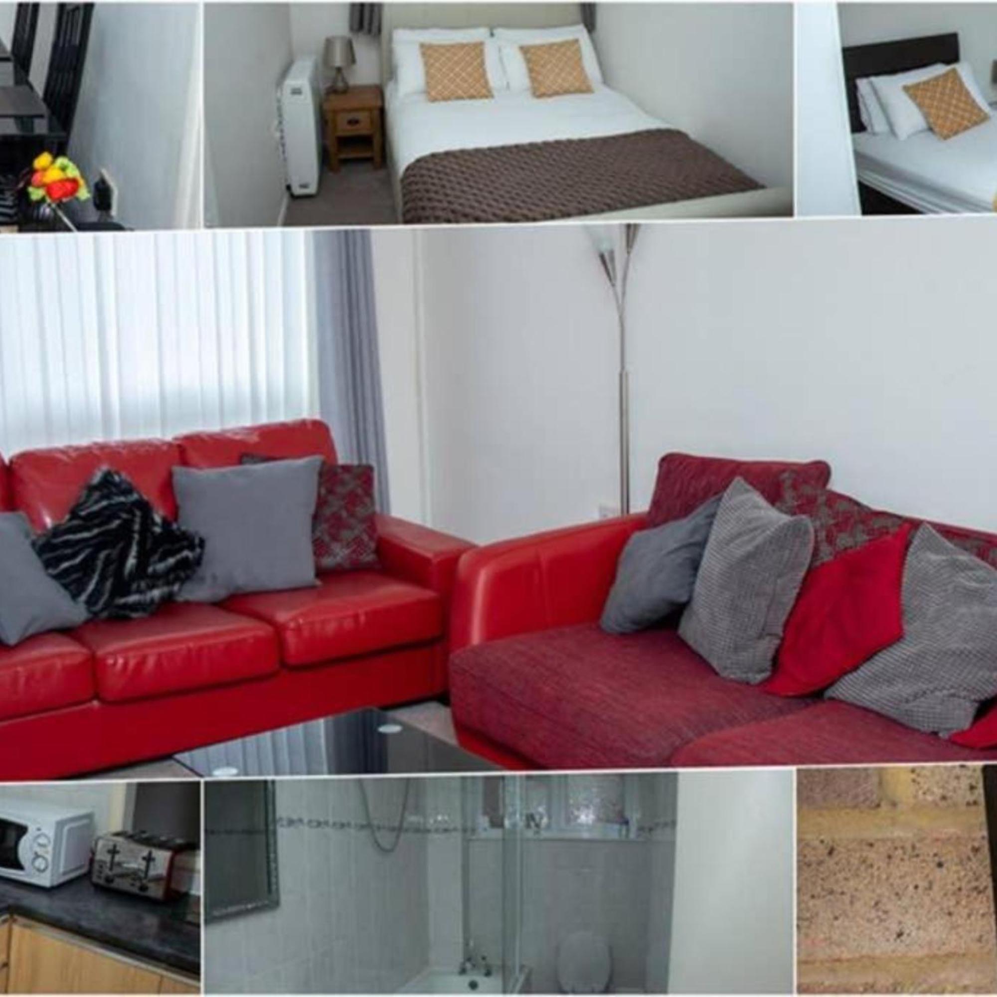 2-Bed Sleeps 4 Comfy For Contractors With Free Parking In Crawley Near Gatwick Manor Royal Refurbished Apartment Exterior foto